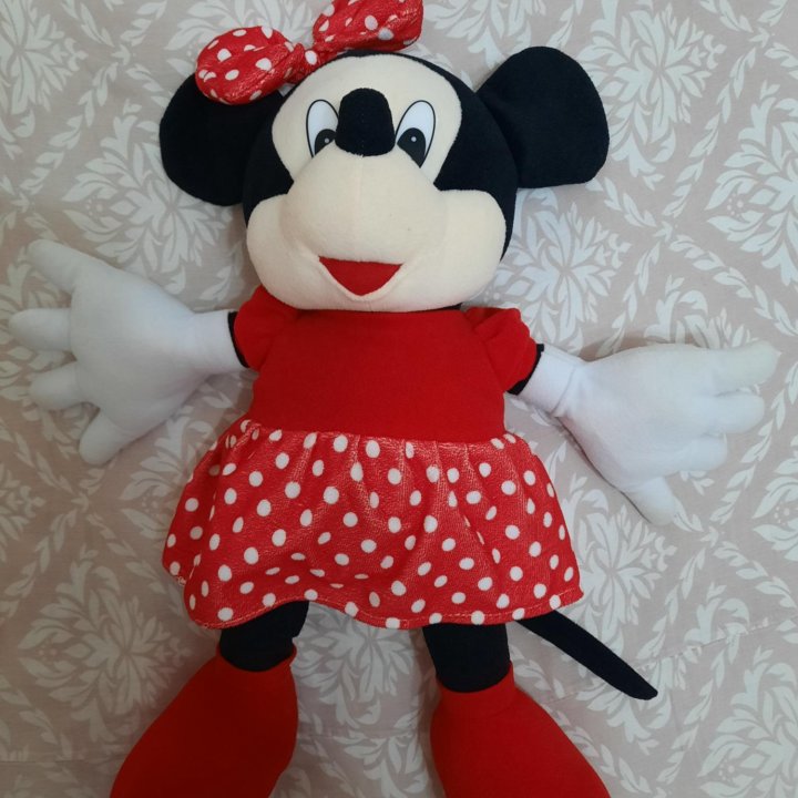 Мягкая игрушка Минни Маус Minnie Mouse 60 см