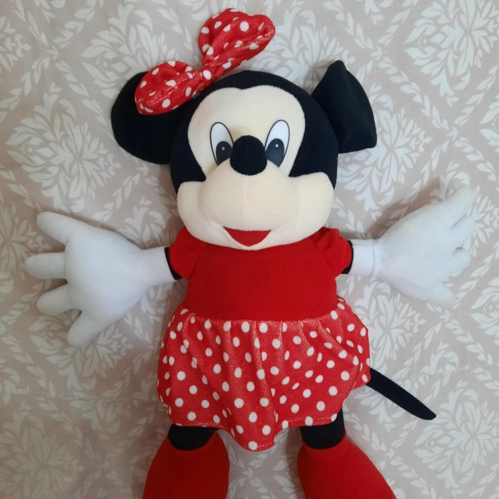 Мягкая игрушка Минни Маус Minnie Mouse 60 см