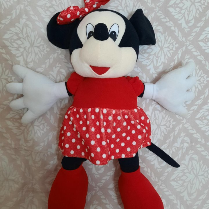 Мягкая игрушка Минни Маус Minnie Mouse 60 см