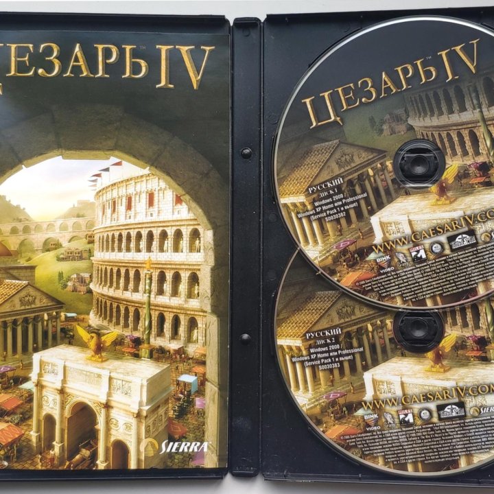 Компьютерная игра Цезарь IV для PC CD-ROM лицензия