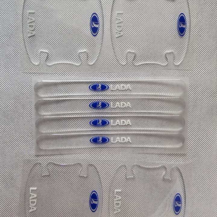 Защитные наклейки наа ручки автомобиля