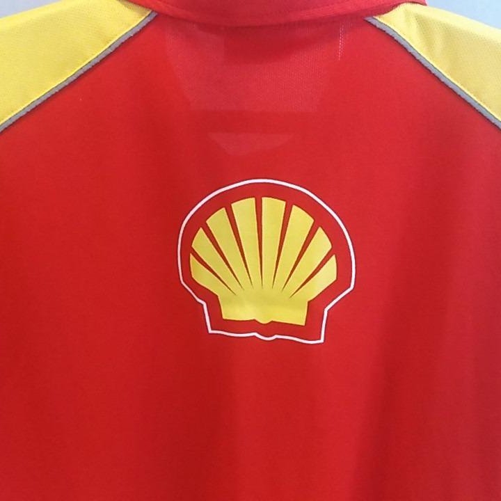 Футболка поло с логотипом Shell