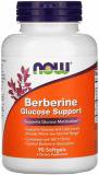 Now Berberine Glucose Support (Берберин Поддержка Глюкозы) 90 гелевых капсул