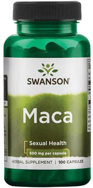 Swanson Full Spectrum Maca 500 мг 100 капсул