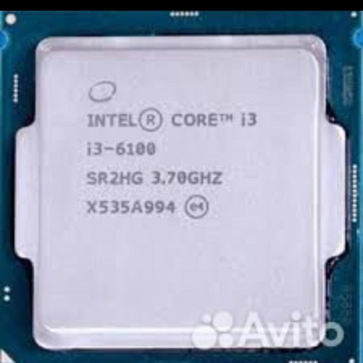 Процессор intel i3-6100