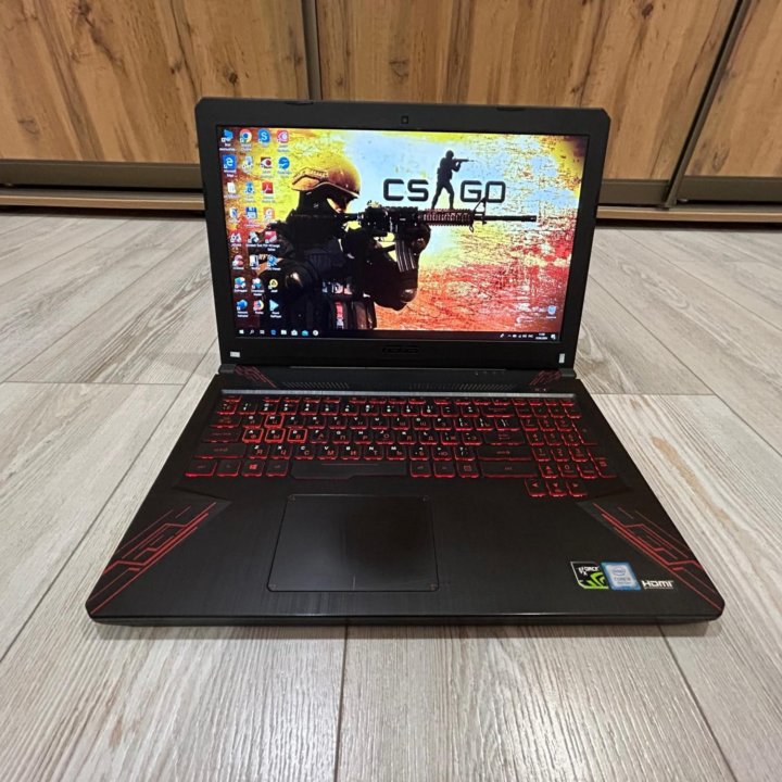 ГЕЙМЕРСКИЙ ASUS FX80GM8300 (I5-8300H+GTX1060-6GB)