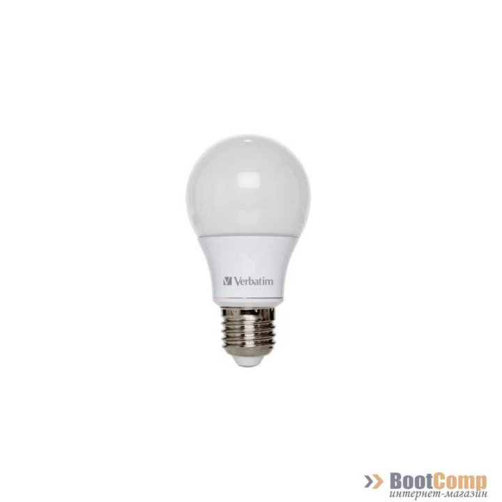 Лампа Verbatim LED Classic A E27 6.0W 2700K WW 480LM 220 Degree Frosted