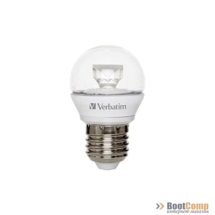 Лампа Verbatim LED Mini Globe E27 5.0W 2700K WW 330LM Clear