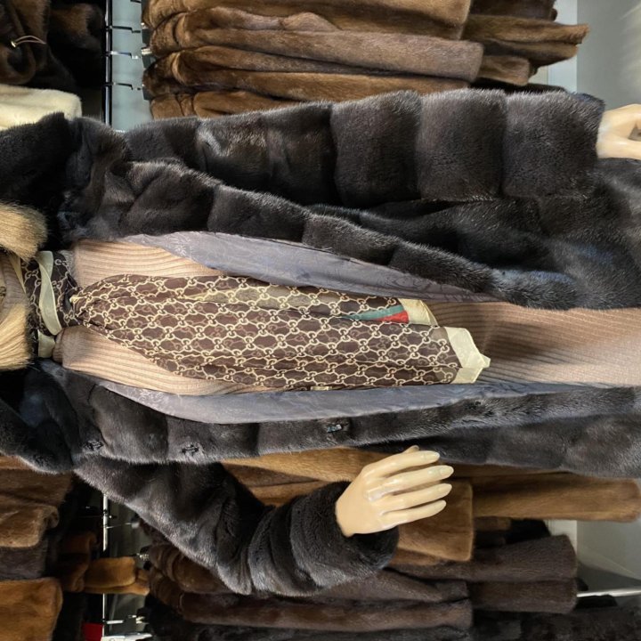 Phillano. Kopenhagen Fur. Стильная шуба из норки 40-42 р.