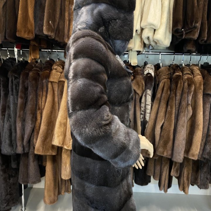 Phillano. Kopenhagen Fur. Стильная шуба из норки 40-42 р.