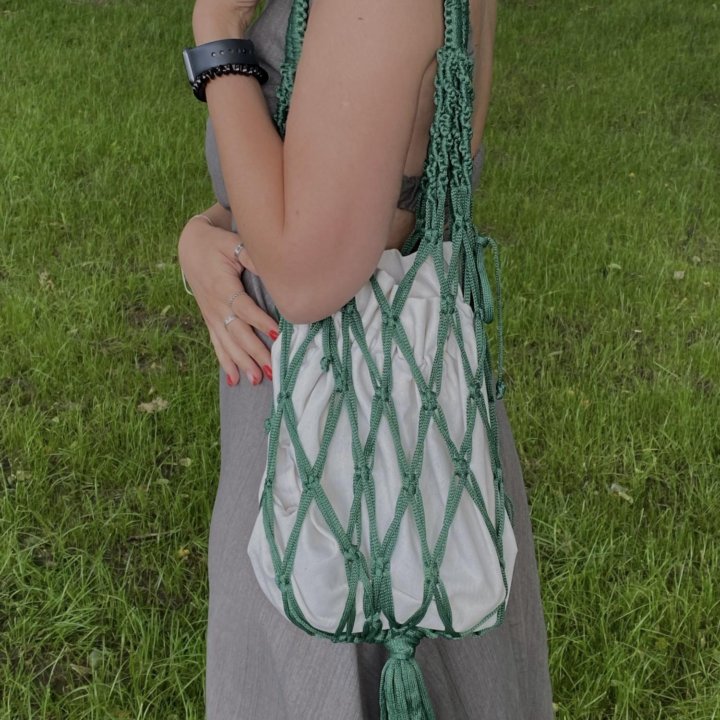 Сумка макраме