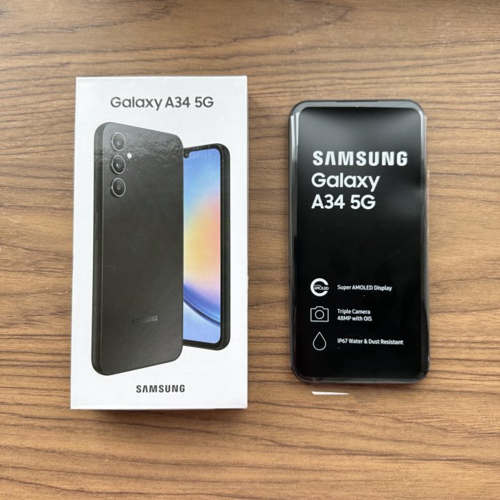 Galaxy A34 6/128 НОВЫЙ