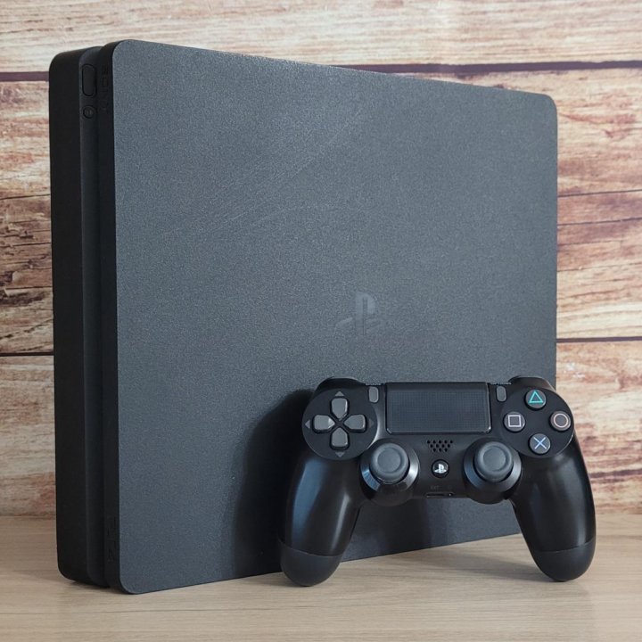 PlayStation 4 Slim 500гб + Игры