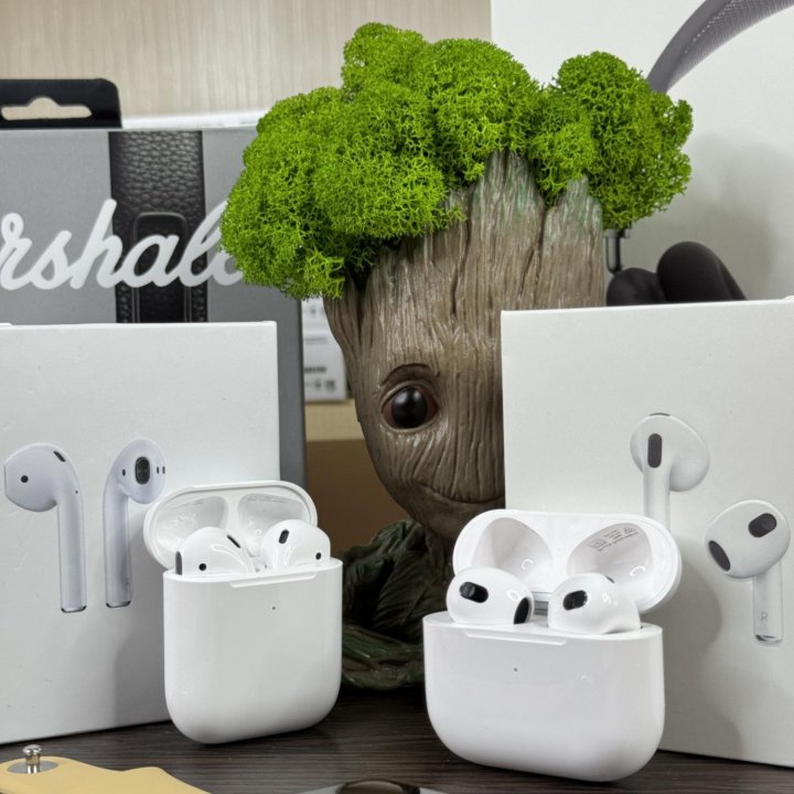 Беспроводные наушники AirPods 2+гарантия+доставка