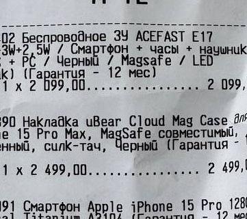 Накладка чехол iPhone 15 Pro Max