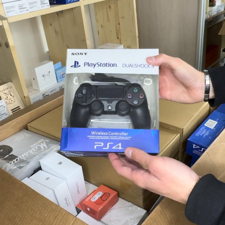 Беспроводной джойстик PS4+гарантия+подарок