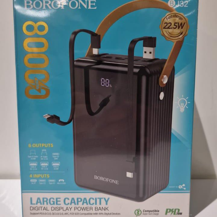 Borofone j32 / 80000 mah