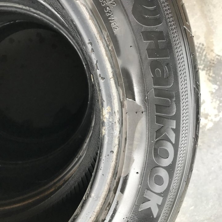 Шины HANKOOK 215 55 16, за 4 шт