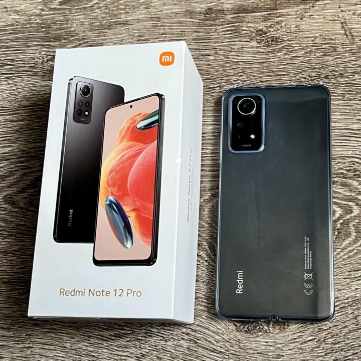 Xiaomi Redmi Note 12 Pro, 8/256GB, Gray(Ростест)