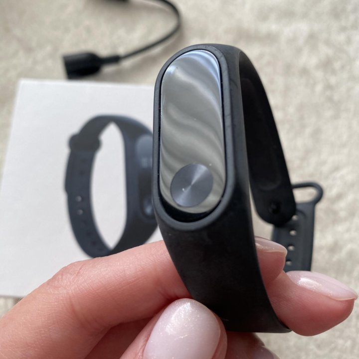 Фитнес браслет Xiaomi mi band 2 черный