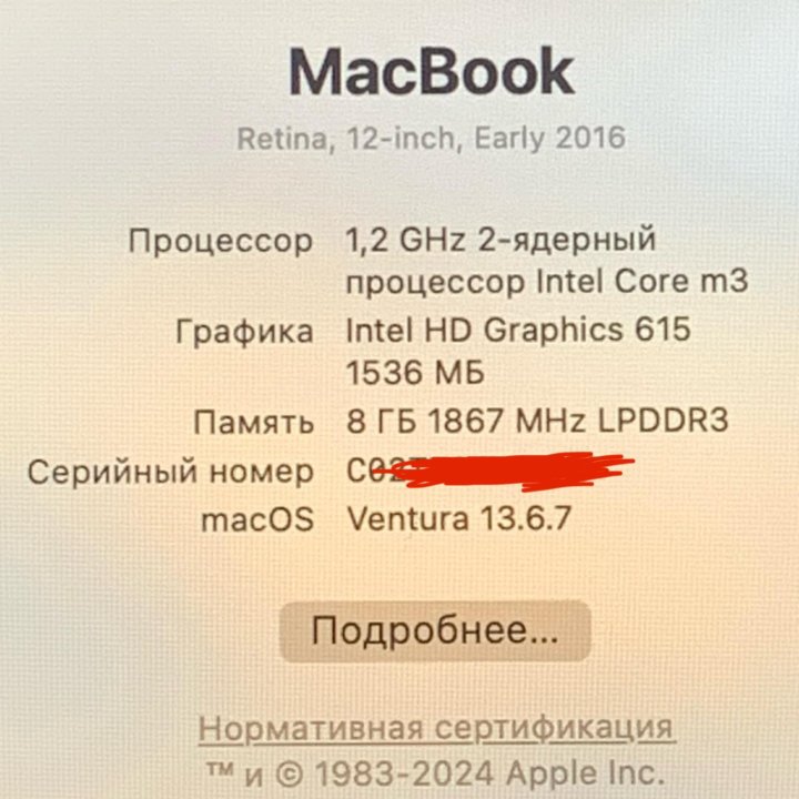 MacBook Retina 12