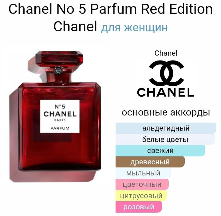 Парфюм Chanel No 5 Parfum Red Edition Chanel