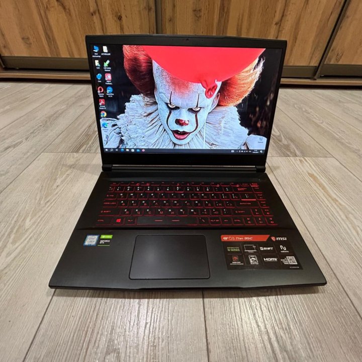 ГЕЙМЕРСКИЙ MSI GF63 (CORE I5-9300H+GTX 1650 4GB)