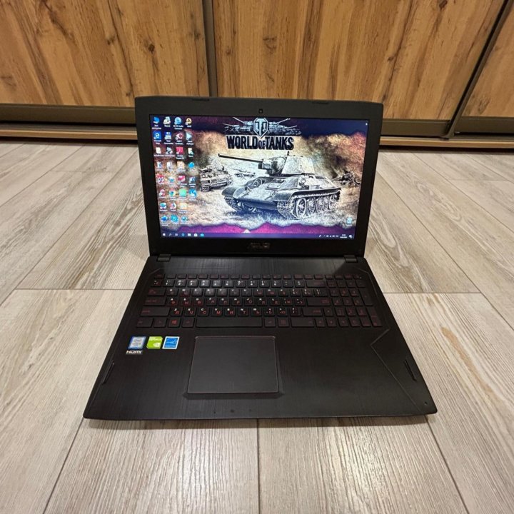 ГЕЙМЕРСКИЙ ASUS FX60VM6300 (I5-6300HQ+GTX1060 3GB)