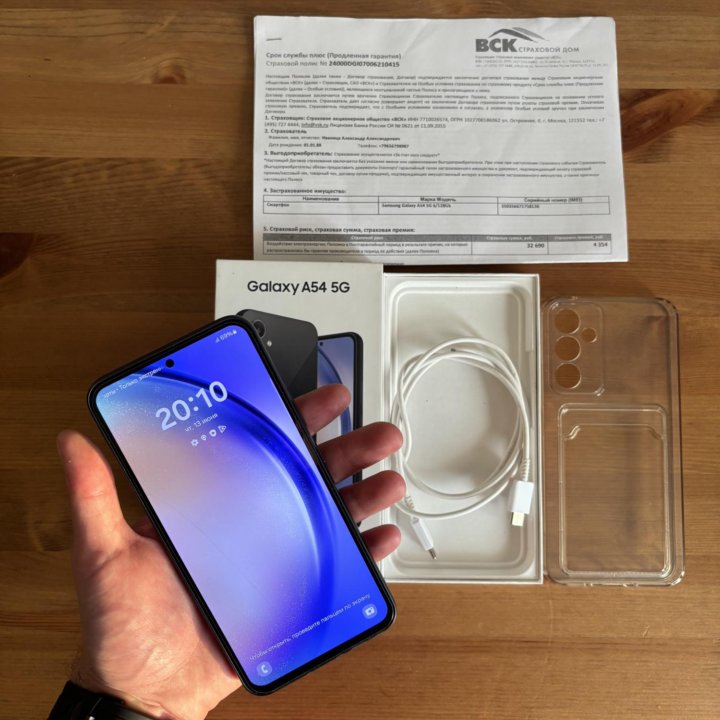 Samsung Galaxy A54 5G 6/128Gb Комплект