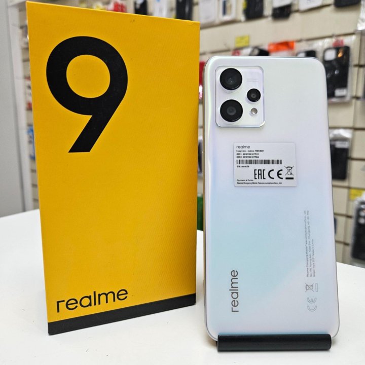 Realme 9 (6+5/128)Gb White НОВЫЙ.