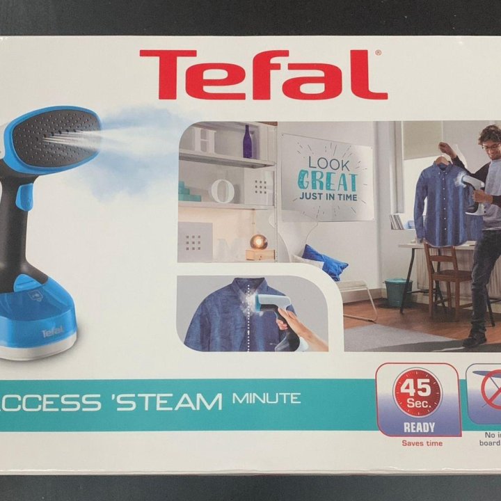 Отпариватель tefal access steam minute dt7000