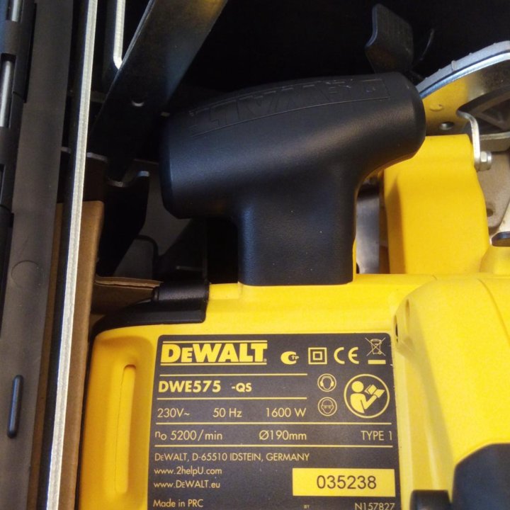 Дисковая пила DEWALT DWE 575 K, оригинал.