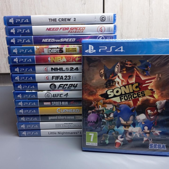 Sonic Forces PS4/PS5 (новый)