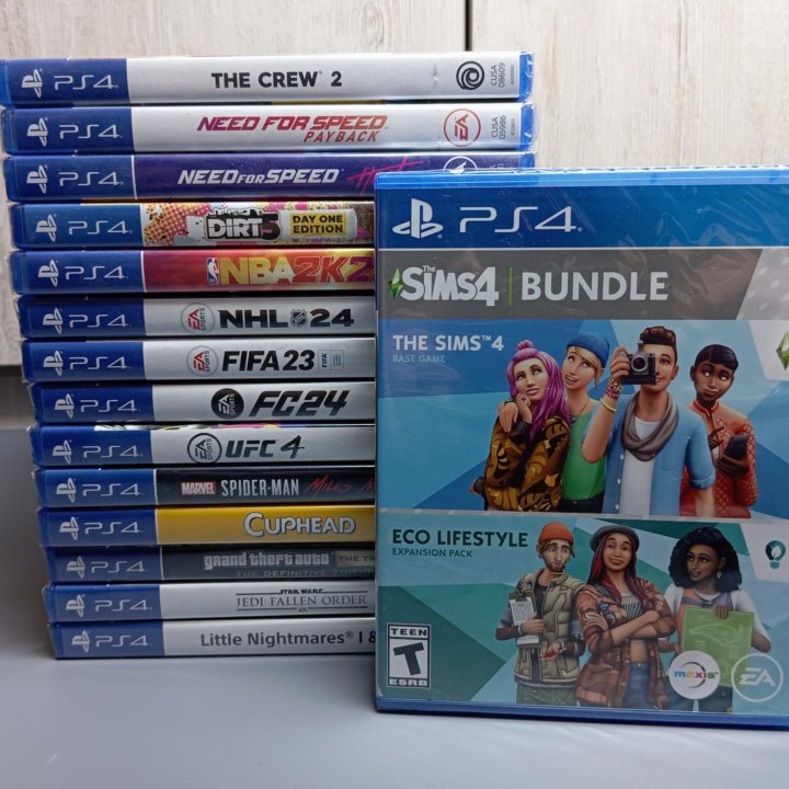 The Sims 4+Eco Lifestyle PS4/PS5 (новый)