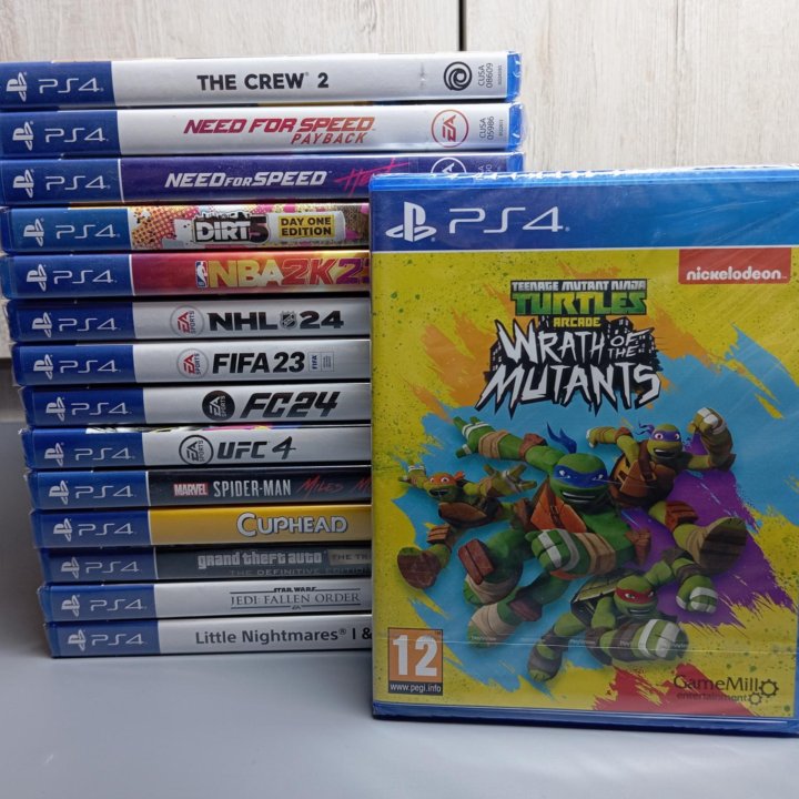 TMNT Wrath of the Mutants PS4/PS5 (новый)