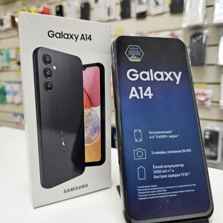 Samsung Galaxy A14 (4/128)Gb НОВЫЙ.