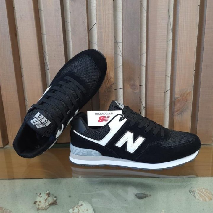 Кроссовки NB 41-46 артикул 20 чёрный