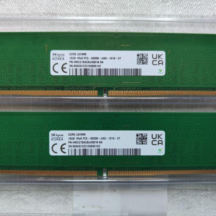 DDR5 Hynix A-Die 8400c36 2x16Gb hmcg78agbua081N