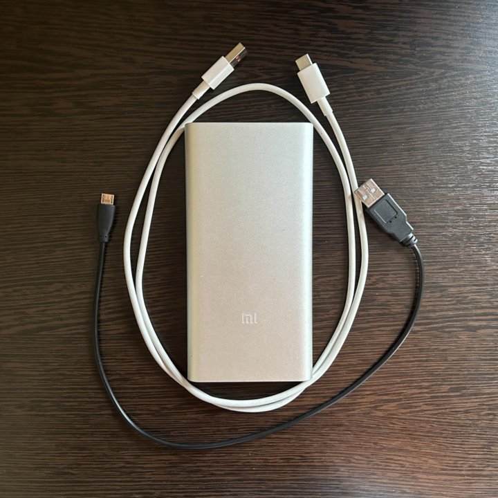 Xiaomi Mi Power Bank 3 10000 mAh (серебристый)