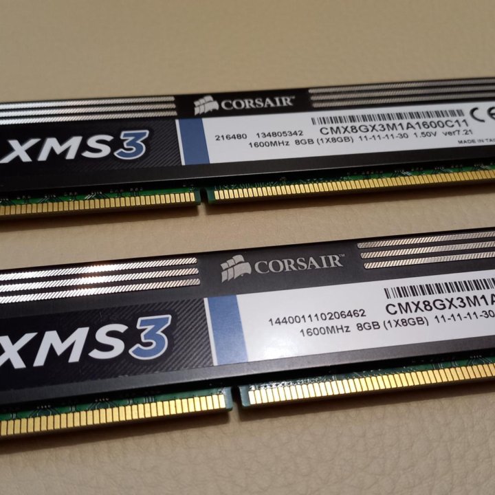 Оперативная память DDR3 Corsair XMS3 - 16Gb