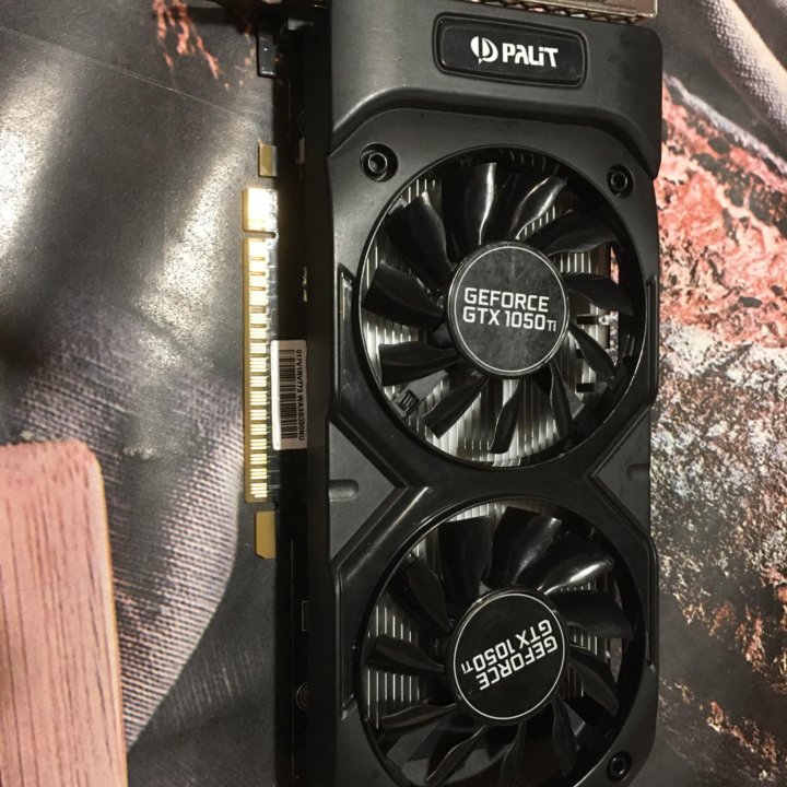 Видеокарта GeForce GTX 1050ti 4gb. DDR5