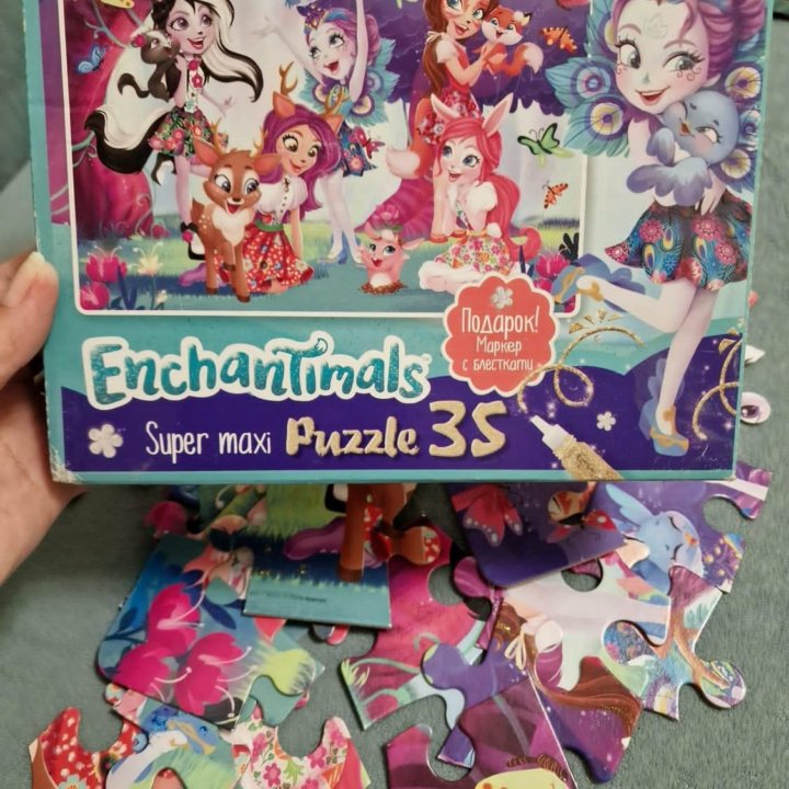 Пазл Enchantimals 35 деталей