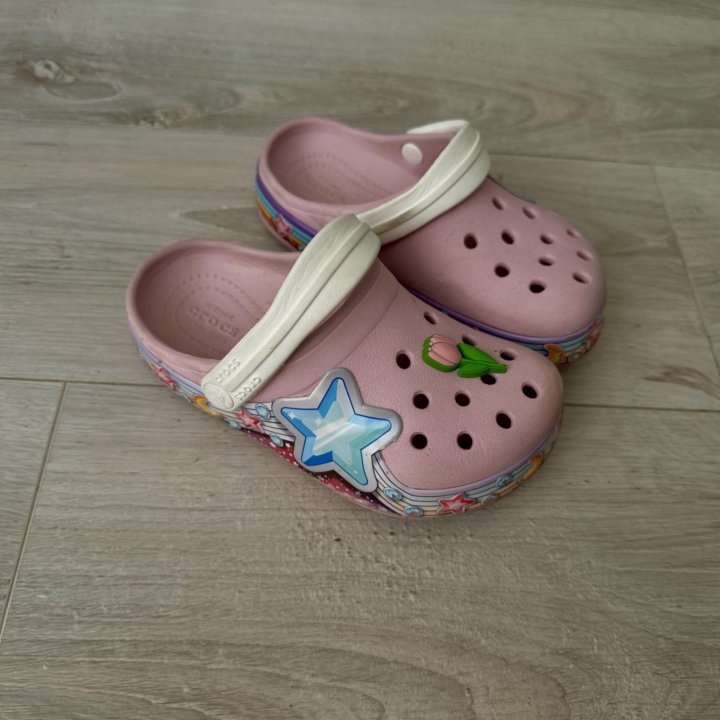 Сабо детские Crocs для девочки с9