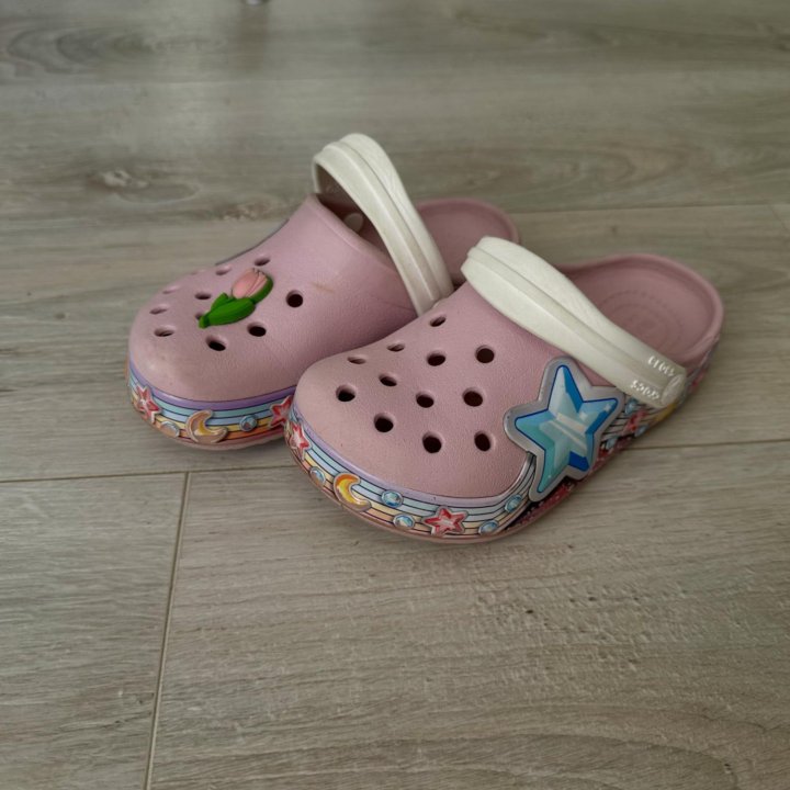 Сабо детские Crocs для девочки с9