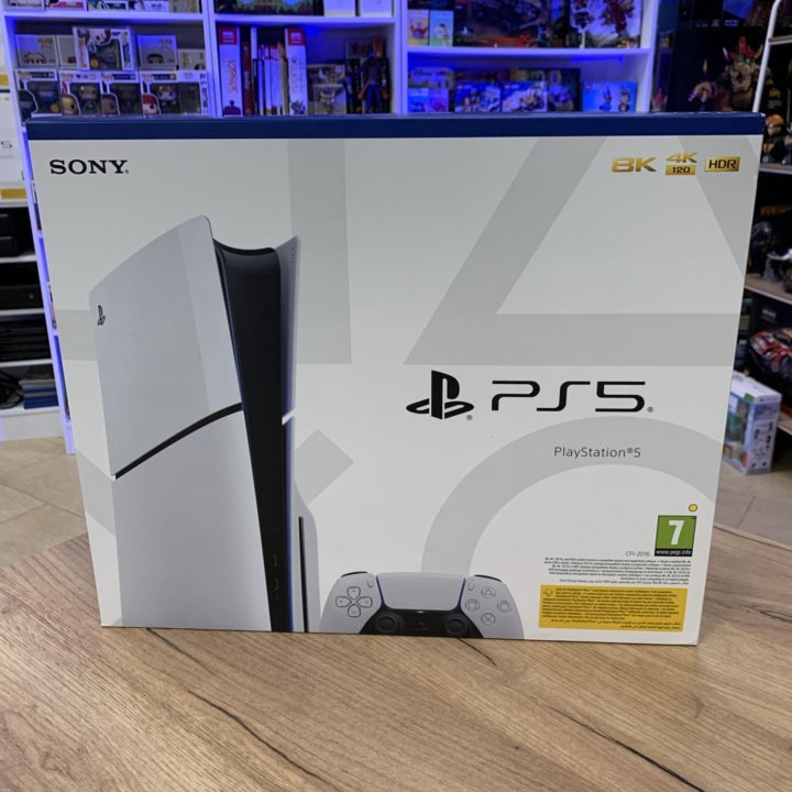 Игровая приставка PlayStation 5 Slim + 50 игр