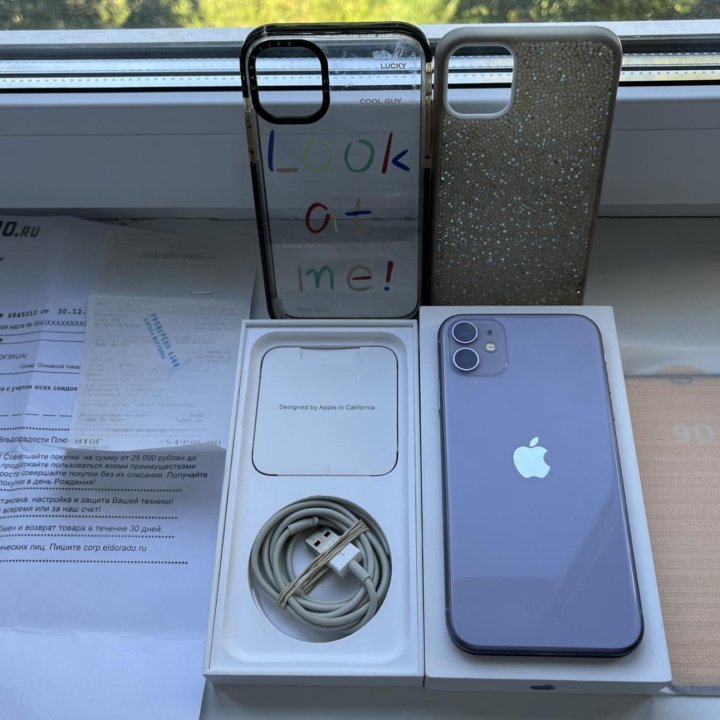 iPhone 11 64GB Purple Идеал