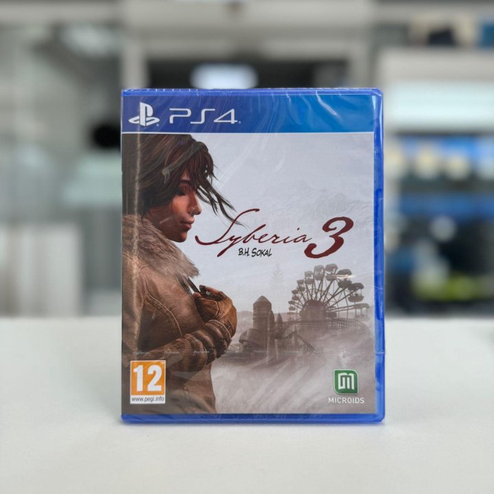 Syberia 3 - Сибирь 3 [PS4, Новый, русская версия]