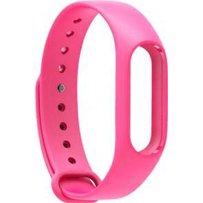 Сменный силиконовый ремешок Red Line для Xiaomi Mi Band 2 Pink