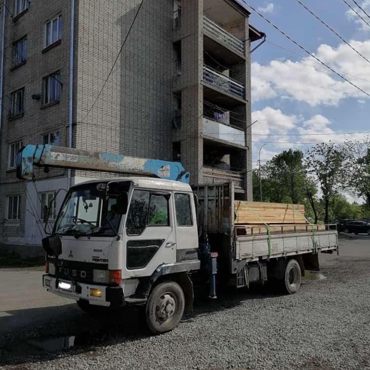 Услуги грузовика с КМУ, грузоперевозки по краю