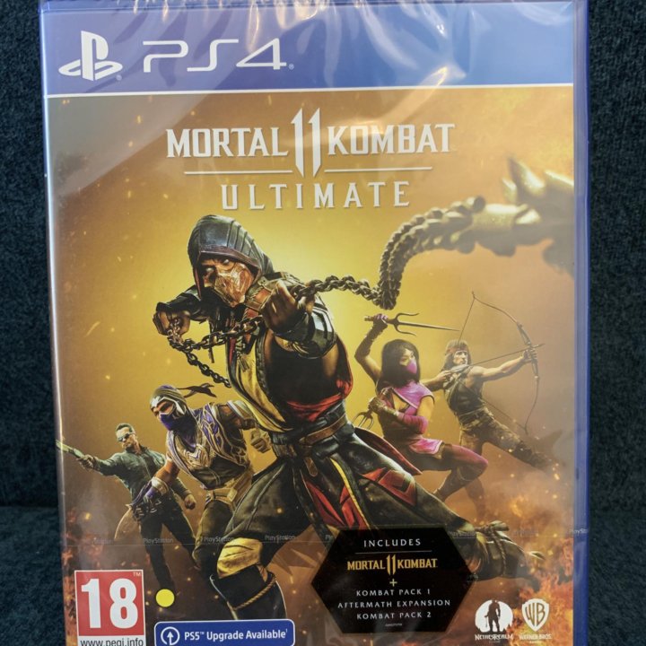 Новый диск Mortal Kombat 11 Ultimate